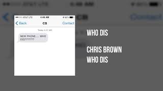 Chris Brown Who This Audio