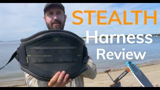 Mystic Stealth hardshell harness review - super fun first kitesurf session