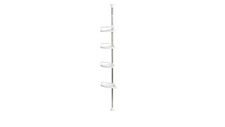 Store Smith 4Shelf Adjustable Bathroom Rack