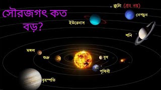 সৌরজগৎ কত বড়, এর শেষ কোথায়? #solarsystem #astronomy