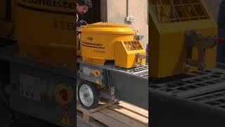 Putzmeister S5EVTM plastering machine