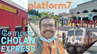 Train Journey | Tiruchchirappally to Chennai Egmore by 22676 Cholan Express