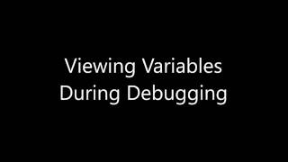 MPLAB X: Debugging - Variable Window