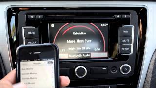 Video Tutorial - Streaming Bluetooth Audio on VW RNS315