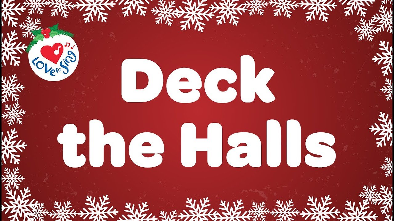 Deck The Halls With Lyrics | Christmas Songs And Carols - YouTube