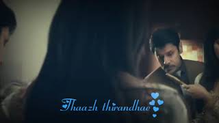 "Oru Paadhi Kadhavu " Tamil song | Thaandavam |Lyrics + Video WhatsApp status  | Sillunu Statuses
