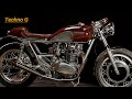 custom yamaha xs650 cafe racer with wooden bodywork u0026 retro styling masterpiece by atelier jab