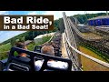 Bandit Back Row POV | The Worst Roller Coaster in Europe, in the Worst Seat!