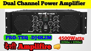 Pro Teq 4500watt Amplifier Price \u0026 Review||DJ4K2M |