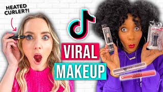 Testing Viral TikTok Makeup *worth the hype?!*