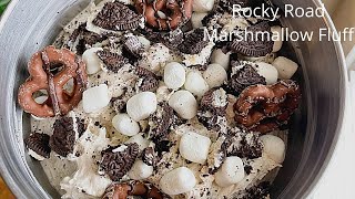 Homemade Rocky Road Marshmallow Fluff// Fun And Easy Recipe