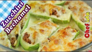 Zucchini Béchamel with minced meat