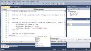 Visual Basic Tutorial 69 More On Structures