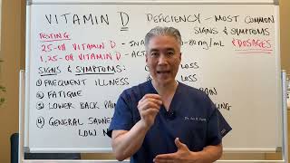 Vitamin D Deficiency-Most Common Signs and Symptoms Plus Dosages 🌞🌞