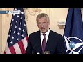 Брифінг Голосу Америки. Прес конференція Блінкена та Столтенберга – наживо з перекладом українською