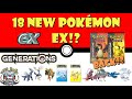 Generations ex Decks Confirmed for the Pokémon TCG! 18 New Pokémon ex!? (BIG Pokémon TCG News)