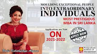 PIM MBA  2021-2022 Admissions are now ON...!