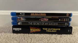 Michael J. Fox Blu-ray and 4K ultra HD collection video(as of December 2023)
