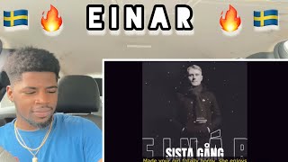 🇸🇪🔥American Reacts Too Swedish Rap EINAR “Sista Gång” (ENGLISH SUBTITLES) CEO Reaction