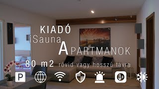 Kiadó teljesen felszerelt 80m2 apartman a Szigetköz szívében, zöldövezetben