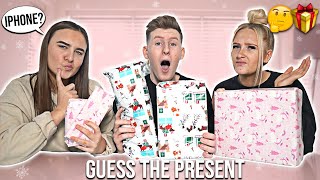 Guess The PRESENT, You Keep It - Challenge w/LITTLE SISTER & GIRLFRIEND!!