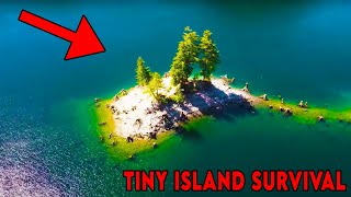 36 Hour SURVIVAL CHALLENGE On A TINY ISLAND! (No Food, No Water)