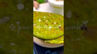 Hara Bhara Protein Rich Paratha | Broccoli Recipe | Brunch #paratha #shortsfeed #shorts #ytshorts