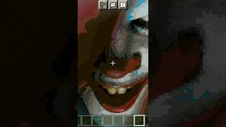 Minecraft it ch 1 pixel art build in mcpe #joker #mcpe #shorts #clown