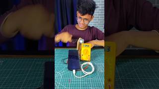 DIY 🤩Amazing mobile charger with motor | How to make electricity generator | #shorts #youtubeshorts