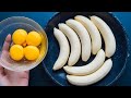 Just Add Eggs With Bananas Its So Delicious   Simple Breakfast Recipe   Healthy Cheap & Tasty Snacks