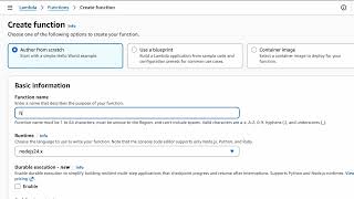 AWS Lambda Tutorial for Beginners | Create Your First Serverless Function