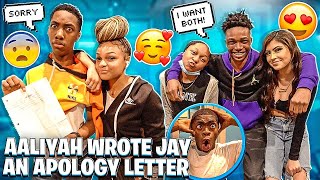 AALIYAH WROTE JAY AN APOLOGY LETTER📃& MARK WANT DESIREE AND HANNAH!😱