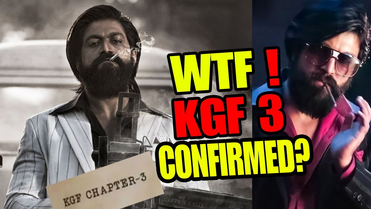 KGF 3 Announcement Teaser REVIEW - YouTube