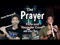 THE PRAYER | Flute and Recorder Cover by Lian Insigne & Alexis Marquez with Flute Chords/Notes