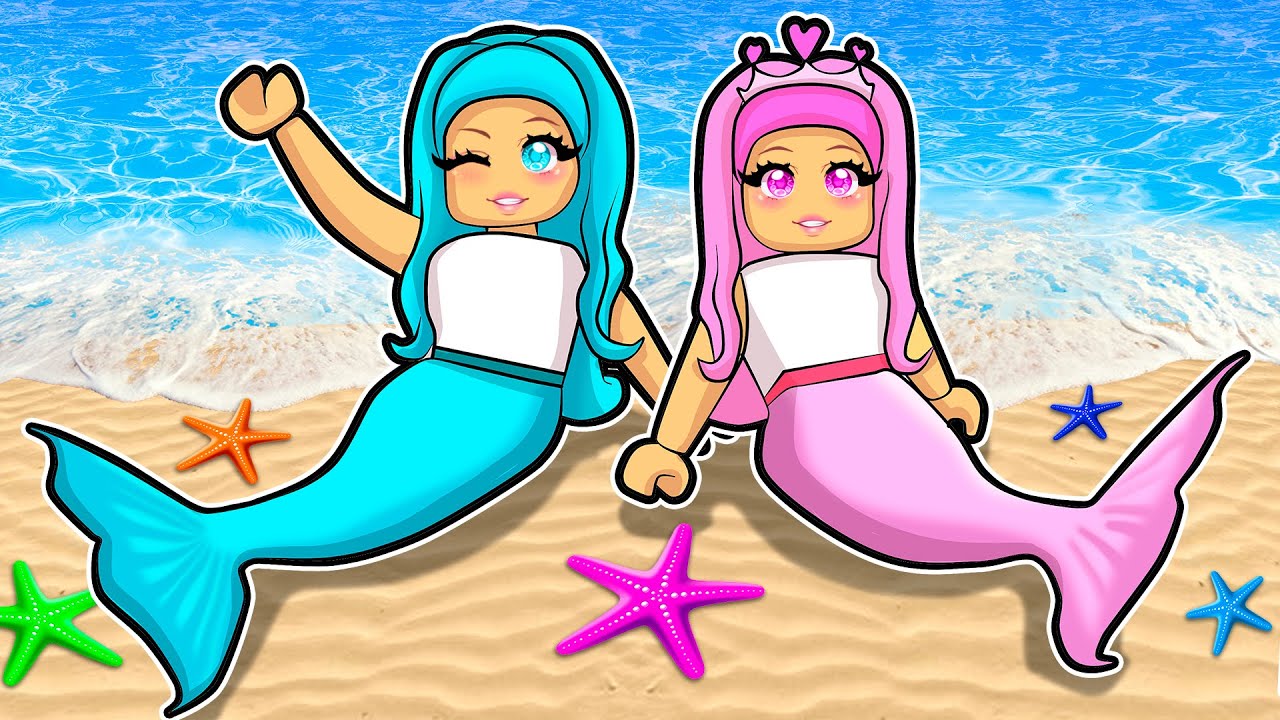 We Became Mermaids In Roblox Youtube