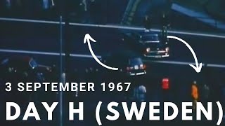 The day Sweden switched to right-hand traffic (3 September 1967)