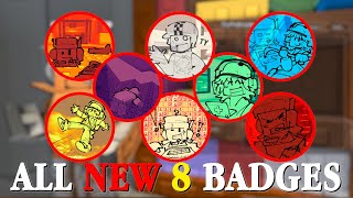 something evil will happen - How to get ALL NEW 8 BADGES! | ROBLOX