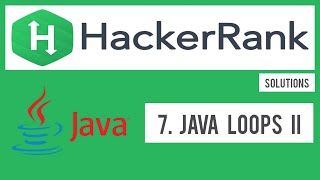 HackerRank Java | Java Loops II | Solution | Basic Coder