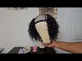 how to make a crochet wig freetress ringlet wand curl easy step by step