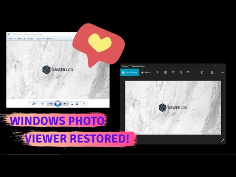 Restore Missing Windows Photo Viewer Windows 10