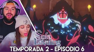 ¡SUNG JINWOO VS KARGALGAN! - REACCIÓN 2X06 SOLO LEVELING (ORE DAKE LEVEL UP NA KEN)