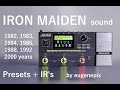 Mooer GE300 / GE200 Iron Maiden presets (1982 - 2000 years) 🔥