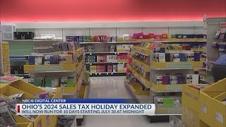 Ohio’s 2024 sales tax holiday expanded to 10 days
