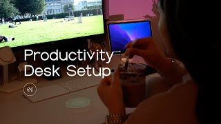 Productivity Desk Setup 2022 (Sit & Stand Desk + Mi Walkingpad R2 Treadmill) | Dhi Carrasco