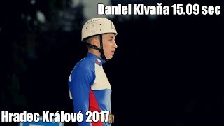 Dvojboj Hradec Králové. Daniel Klvaňa 15.09 sec.