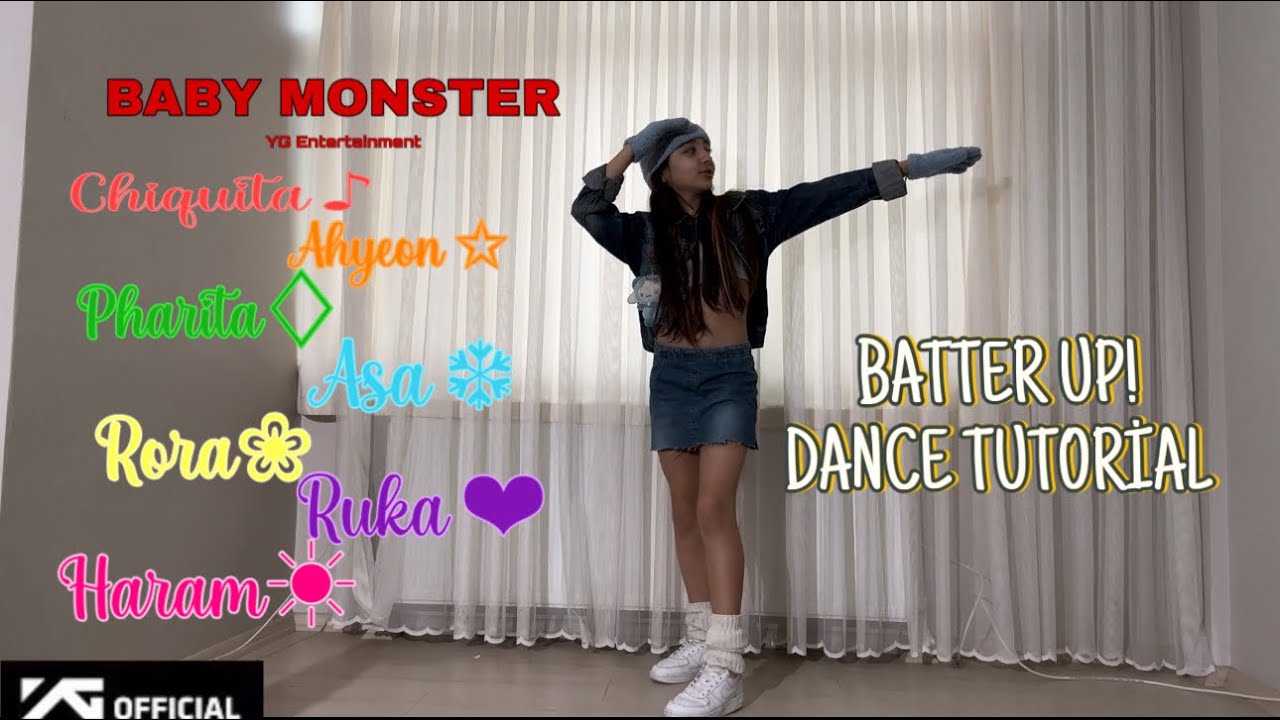 BABYMONSTER’-BATTER UP | DANCE TUTORİAL - YouTube