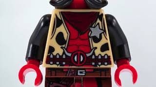 LEGO Marvel Super Heroes Sheriff Deadpool SDCC 2018 Minifigure Revealed