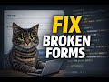Fix Broken Website Forms Fast 🐱 Simple JavaScript Validation