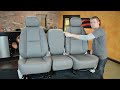 chevy avalanche leather interior upgrade upholstery conversion package leatherseats.com