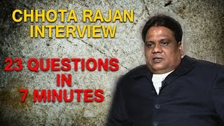 Chhota Rajan Interview with Times Now | Answers 23 Questions in 7 minutes